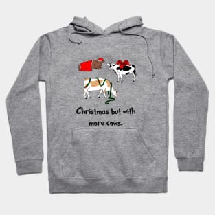 Cow Christmas Hoodie